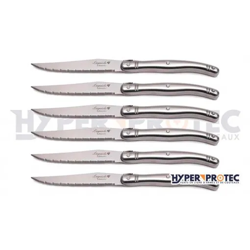 Couteau À Steak Laguiole Inox Bon état - 27,00 € Couteau À Steak Laguiole Inox Bon état reconditionné disponible sur Rakuten