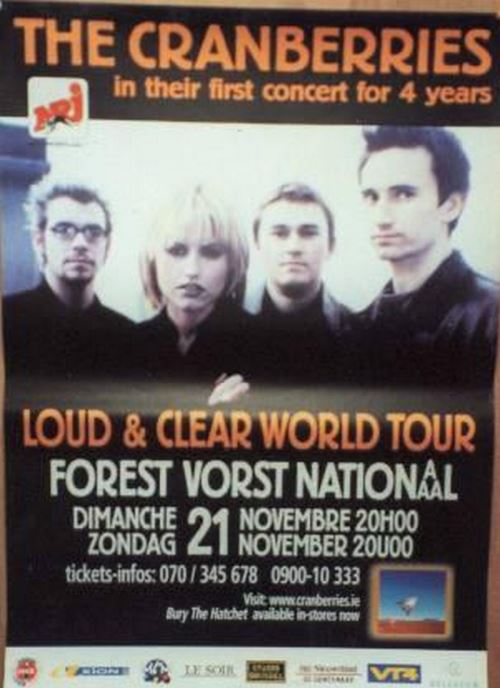 Cranberries - 70x100 cm - AFFICHE / POSTER État correct reconditionné disponible sur Fnac