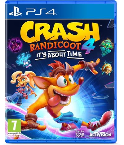 Crash Bandicoot 4: It’s About Time! PS4 État correct Koch Media reconditionné disponible sur Fnac