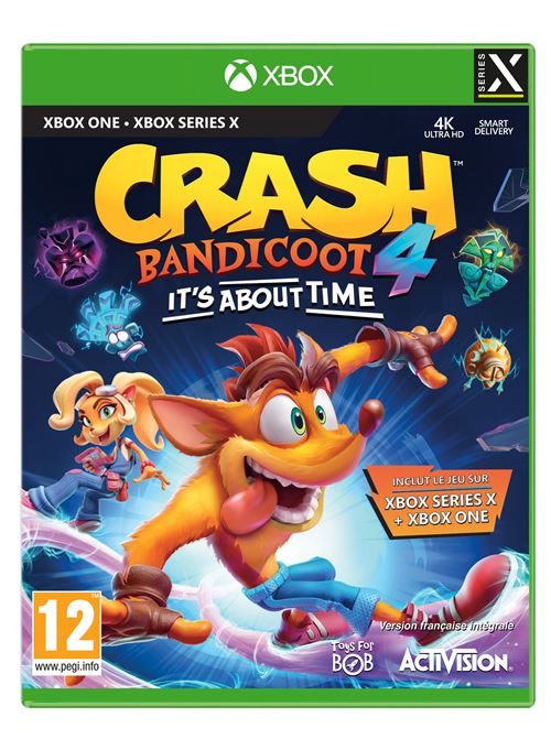 Crash Bandicoot 4: It’s About Time! Xbox One État correct Koch Media reconditionné disponible sur Fnac