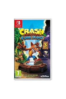 Crash Bandicoot N.Sane Trilogy Nintendo Switch Très bon état Activision reconditionné disponible sur Darty