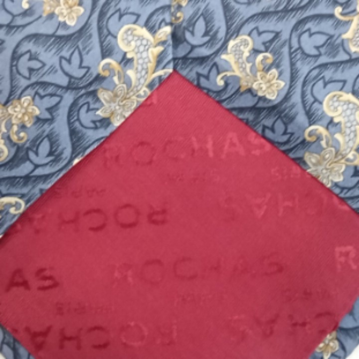 Voir photo 11 de Cravate classique ROCHAS Paris Cravate classique ROCHAS Paris État correct reconditionné photo 11