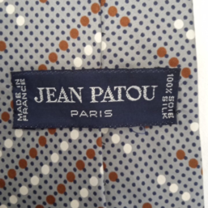 Voir photo 6 de Cravate en soie "Jean Patou" Cravate en soie "Jean Patou" Bon état reconditionné photo 6