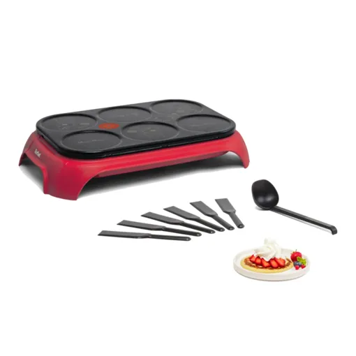Crêpière 6 personnes Tefal Crep'Party PY55B510 Bon état reconditionné disponible sur Rakuten