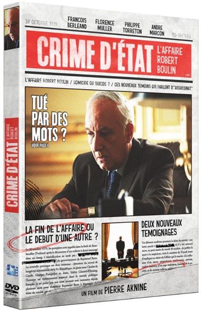 Crime d'Etat - L'affaire Boulin DVD État correct reconditionné disponible sur Fnac