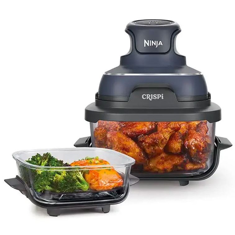 Crispi Cyber Space FN101EUGY - Friteuse sans huile 3,8L, Bleu Gris - Excellent état Parfait état - 112,78 € Crispi Cyber Space FN101EUGY - Friteuse sans huile 3,8L, Bleu Gris - Excellent état Parfait état Ninja reconditionné disponible sur Pixmania