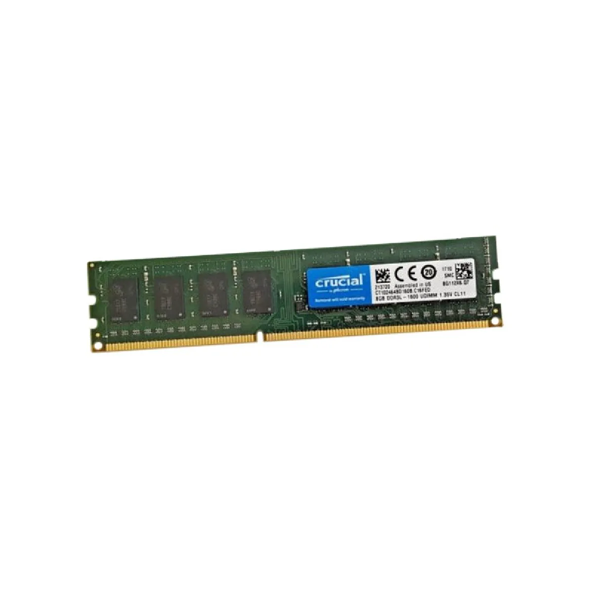 Crucial CT102464BD160B 8Go 1600MHz DDR3 État correct - 58,50 € Crucial CT102464BD160B 8Go 1600MHz DDR3 État correct Crucial reconditionné disponible sur Rue du Commerce Seconde Vie