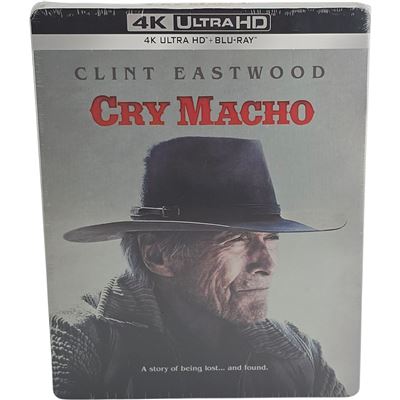 Cry Macho 4K Ultra HD +Blu-ray SteelBook Clint Eastwood Warner Bros.2022 Zone B État correct - 55,92 € Cry Macho 4K Ultra HD +Blu-ray SteelBook Clint Eastwood Warner Bros.2022 Zone B État correct reconditionné disponible sur Fnac