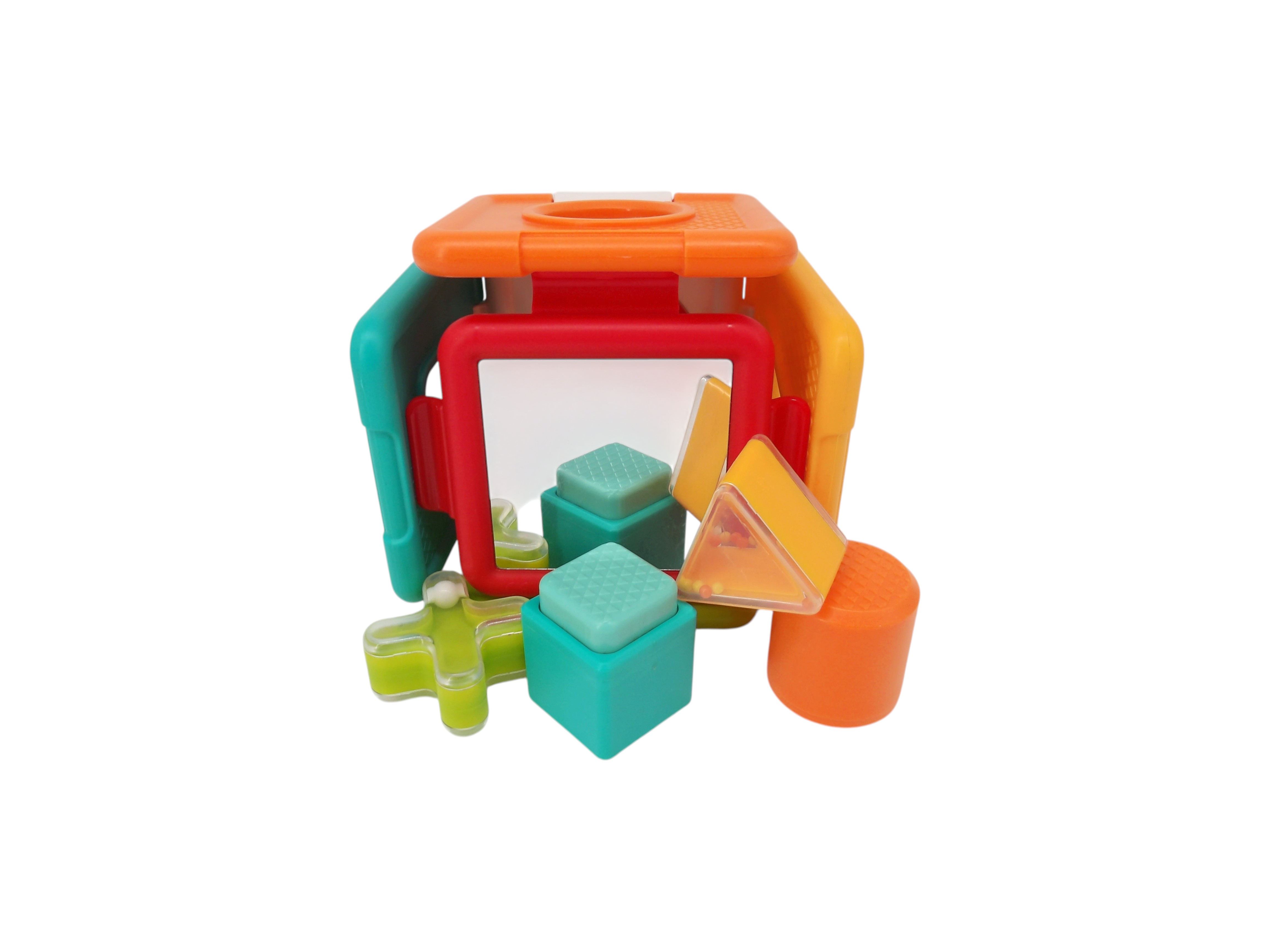 Voir photo 2 de Cube d'activités - 2 en 1 - Trieur de formes et puzzle Cube d'activités - 2 en 1 - Trieur de formes et puzzle Très bon état reconditionné photo 2