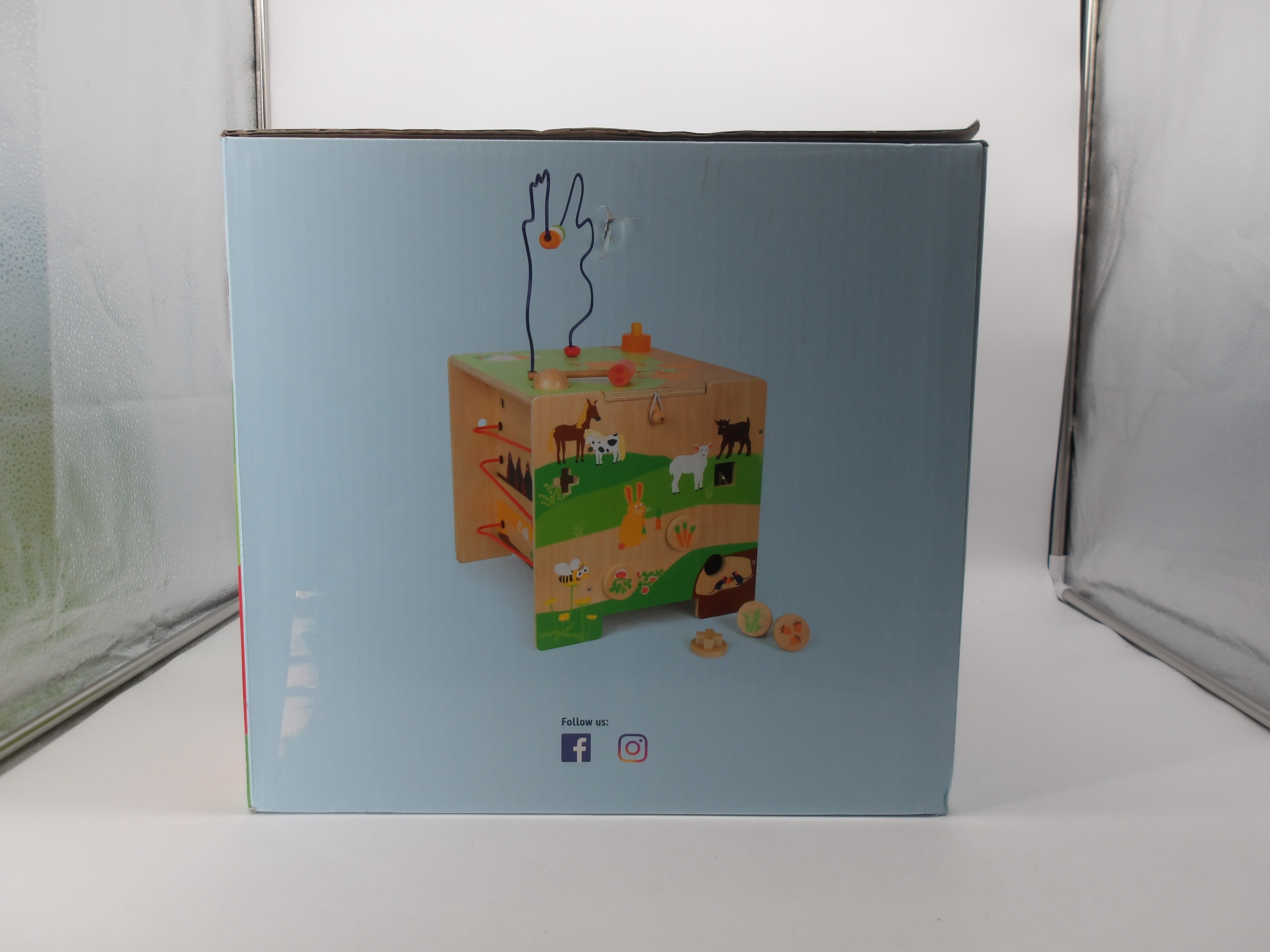 Voir photo 2 de Cube de motricité la vie à la campagne Cube de motricité la vie à la campagne reconditionné photo 2