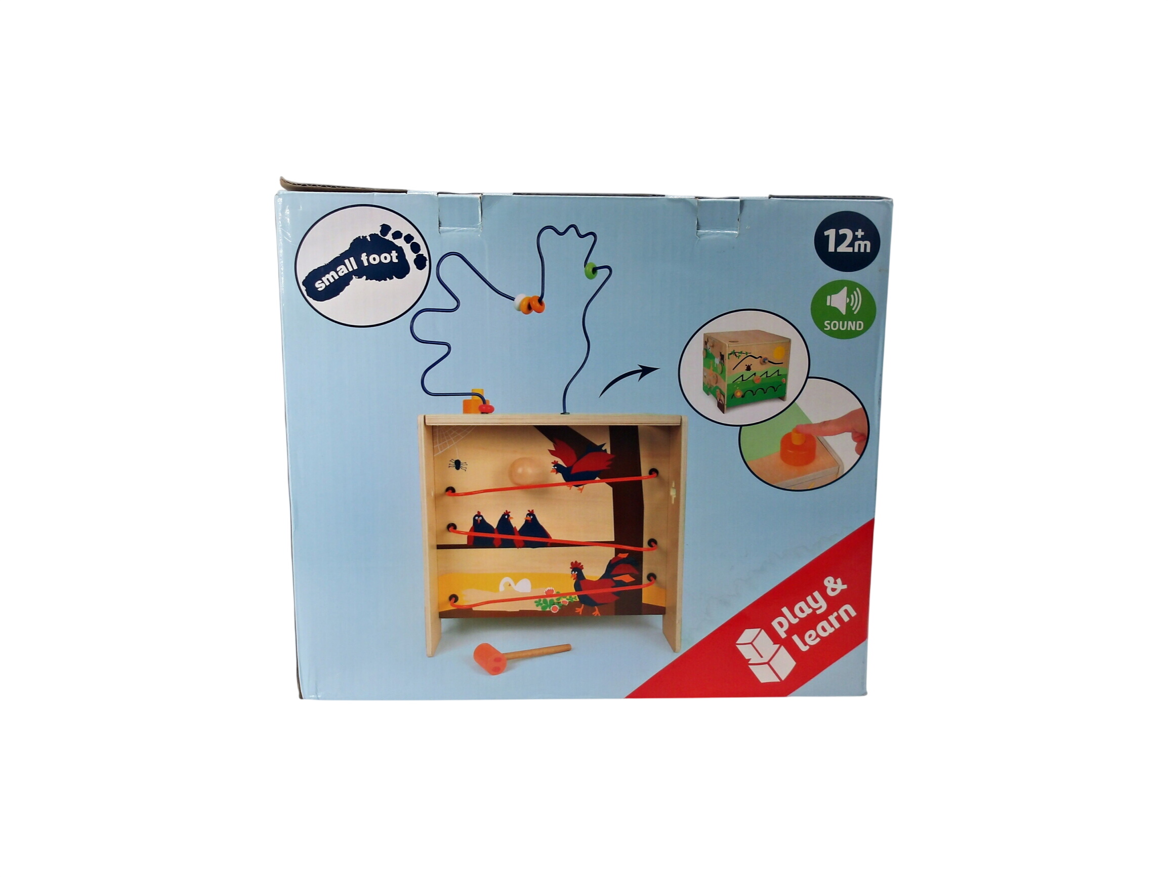 Cube de motricité la vie à la campagne - 40,90 € Cube de motricité la vie à la campagne reconditionné disponible sur Label Emmaüs