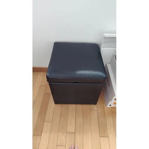 Cube De Rangement Cuir Bon état - 40,00 € Cube De Rangement Cuir Bon état reconditionné disponible sur Rakuten