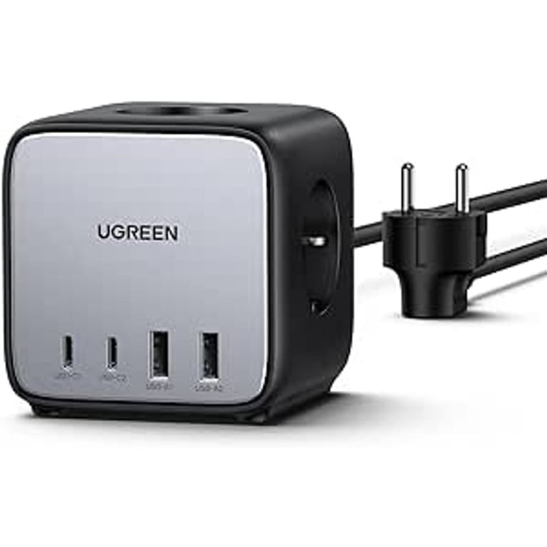 Cube multiprise UGREEN 65 W Gris anodisé et Noir - Excellent état Parfait état - 34,82 € Cube multiprise UGREEN 65 W Gris anodisé et Noir - Excellent état Parfait état Ugreen reconditionné disponible sur Pixmania