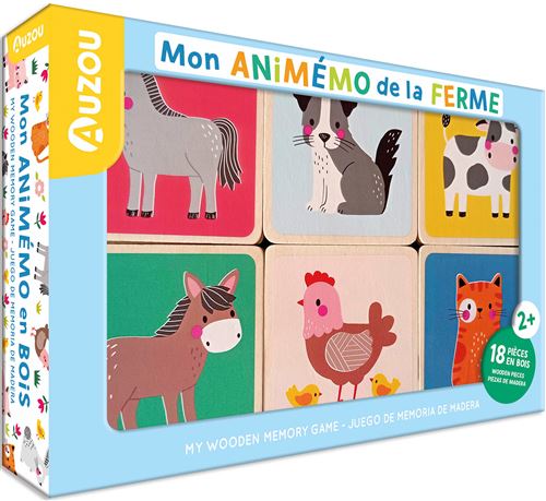 Cubes Auzou Mon Animémo de la ferme État correct reconditionné disponible sur Fnac