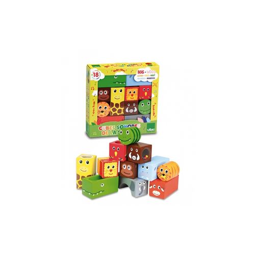 Cubes sonores - animaux de la savane - vilac État correct Vilac reconditionné disponible sur Fnac