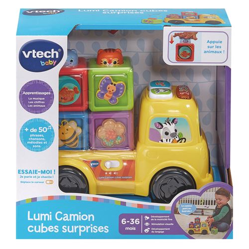 Cubes Vtech Baby Lumi Camion Cubes Surprises État correct VTech Baby reconditionné disponible sur Fnac | Dero