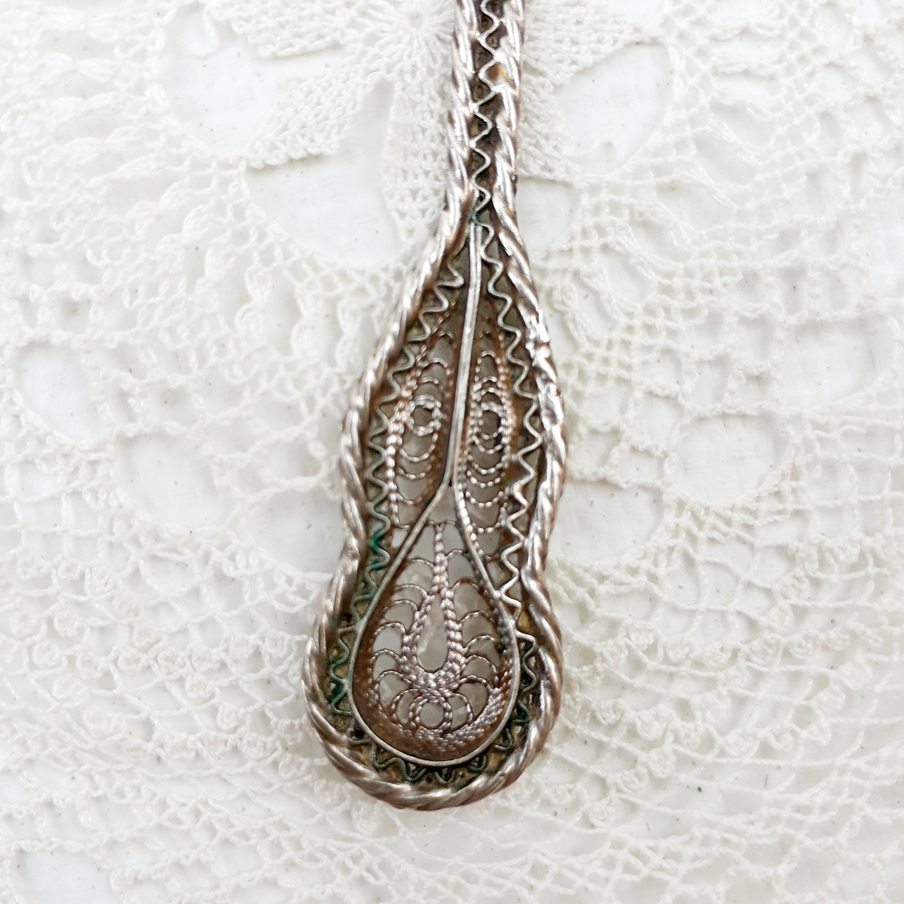 Voir photo 4 de Cuillère avec monogramme Ottoman du XIXᵉ siècle Cuillère avec monogramme Ottoman du XIXᵉ siècle Très bon état reconditionné photo 4