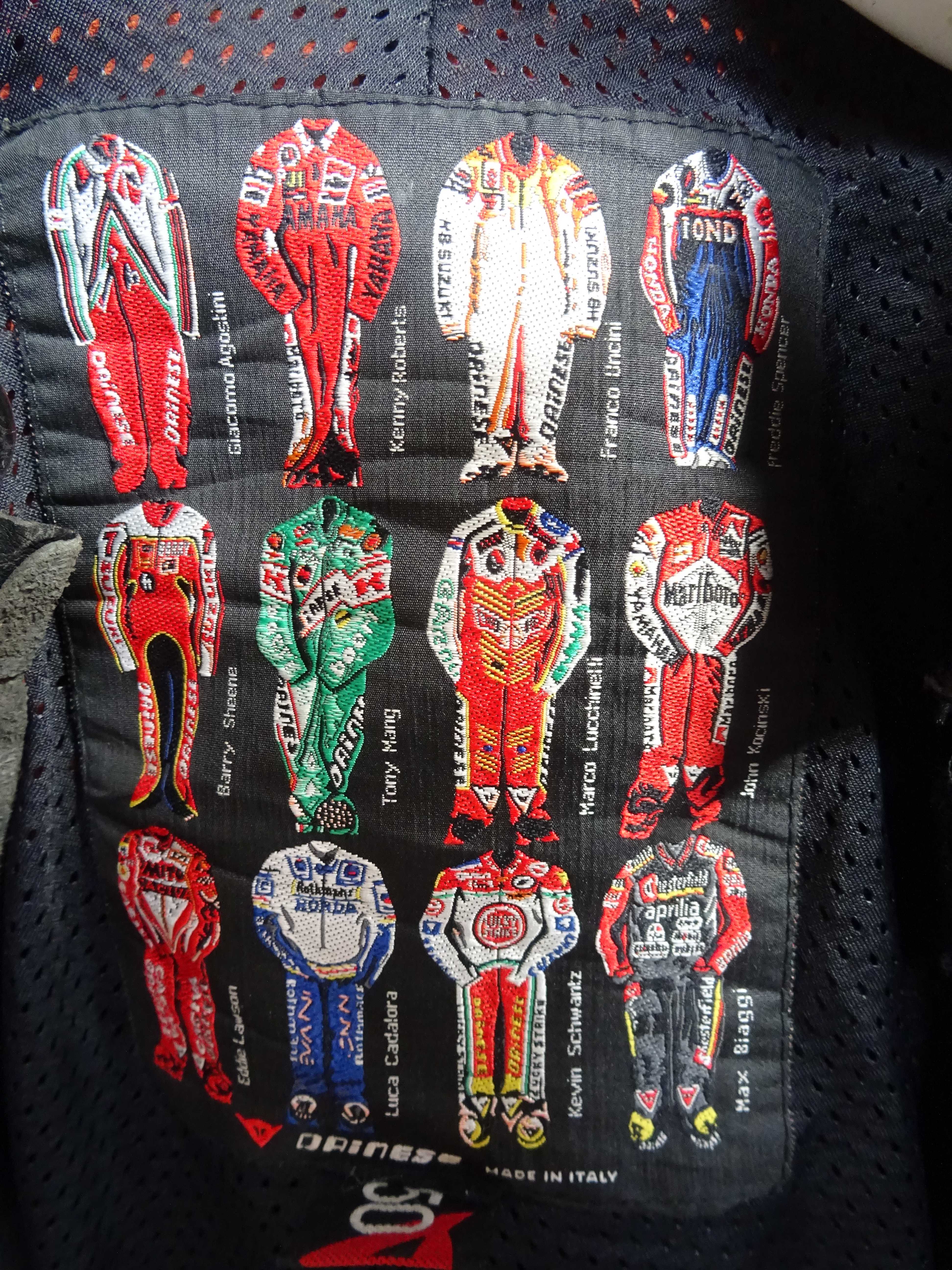 Voir photo 2 de Cuir moto homme "Dainese" taille 50 Cuir moto homme "Dainese" taille 50 État correct reconditionné photo 2