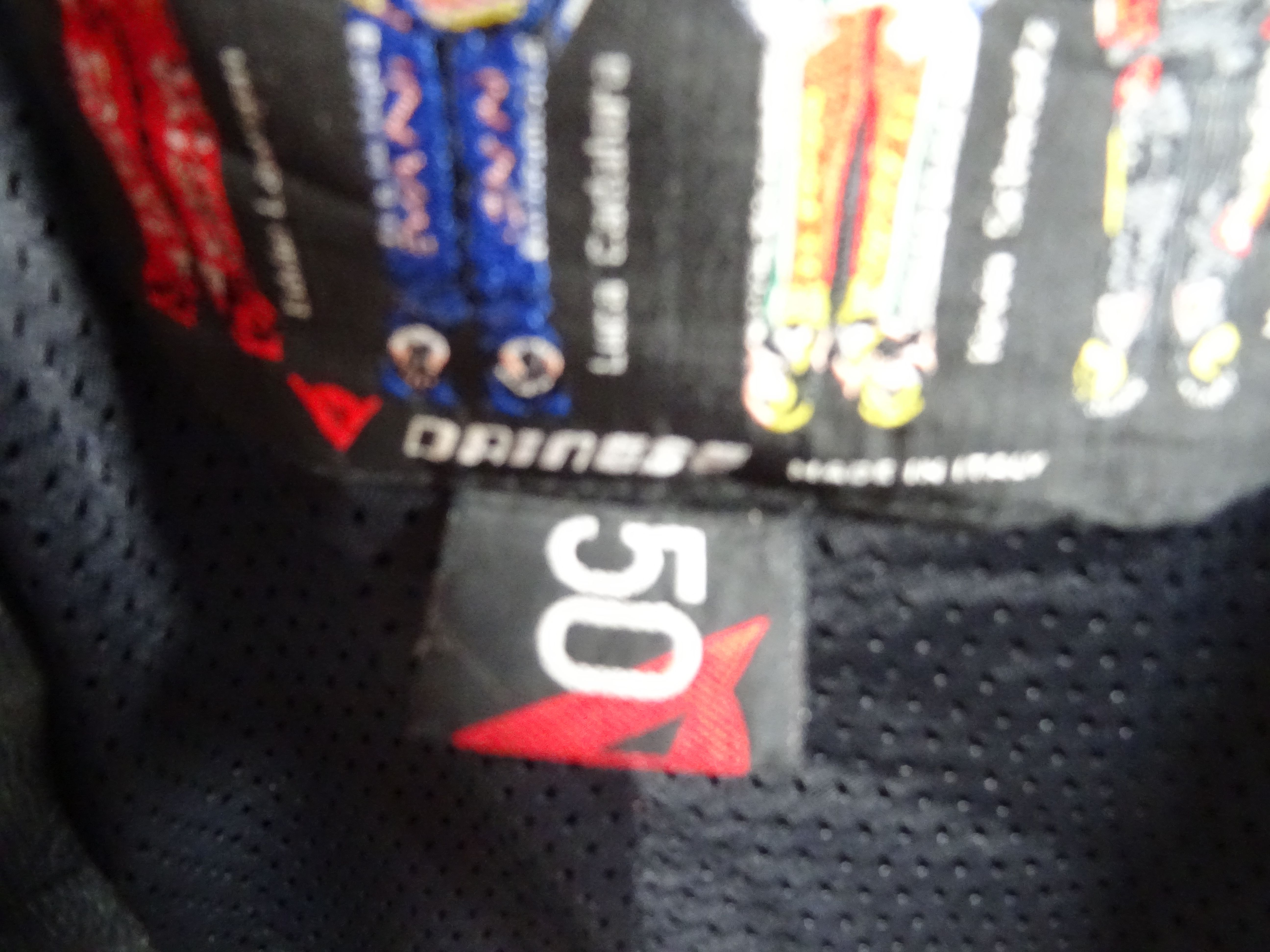 Voir photo 3 de Cuir moto homme "Dainese" taille 50 Cuir moto homme "Dainese" taille 50 État correct reconditionné photo 3