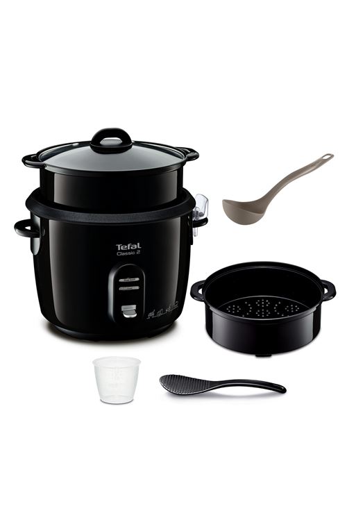 Cuiseur à riz Tefal Classic 2 YY4351 avec panier vapeur 600 W Noir État correct - 43,99 € Cuiseur à riz Tefal Classic 2 YY4351 avec panier vapeur 600 W Noir État correct Tefal reconditionné disponible sur Fnac