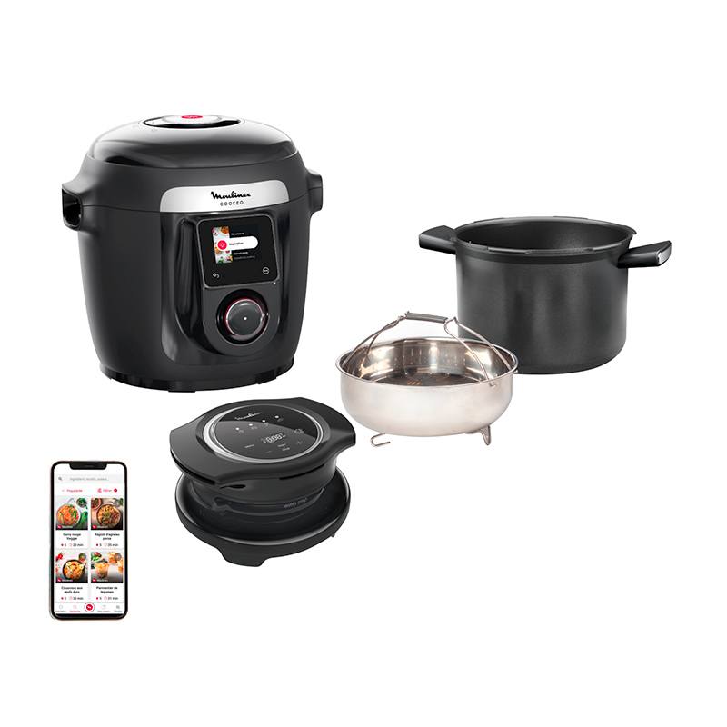 Cuiseur Cookeo Smart Moulinex Yy5491fb 9 En 1 + Extra Crisp Bon état - 299,00 € Cuiseur Cookeo Smart Moulinex Yy5491fb 9 En 1 + Extra Crisp Bon état reconditionné disponible sur Electro Depot