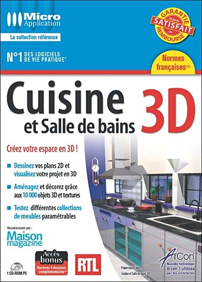 Cuisine et Salle de bains 3D État correct Avanquest reconditionné disponible sur Fnac