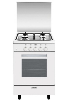 Cuisinière gaz 60l 4 feux blanc ga551gwh Bon état N/A (je n'ai pas trouvé de marque connue reconditionné disponible sur Darty | Dero