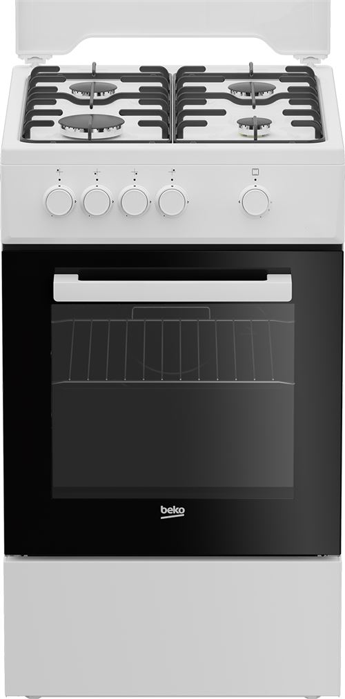 Cuisinière gaz BEKO FSG522DWC État correct Beko reconditionné disponible sur Fnac
