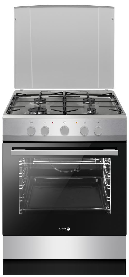 Cuisinière gaz Fagor FACG2002S Silver État correct Fagor reconditionné disponible sur Fnac