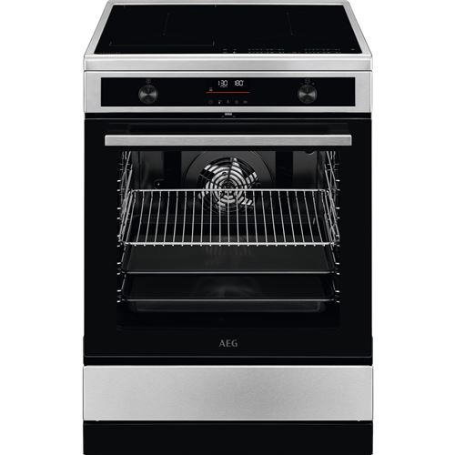 Cuisinière induction AEG CIB6490APM Série 5000 SurroundCook® 59.6 cm Inox État correct AEG reconditionné disponible sur Fnac