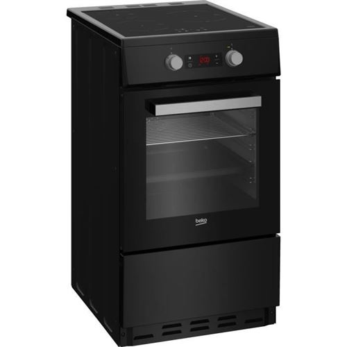 Cuisinière induction Beko FSE58301BC noir 50 cm État correct Beko reconditionné disponible sur Fnac