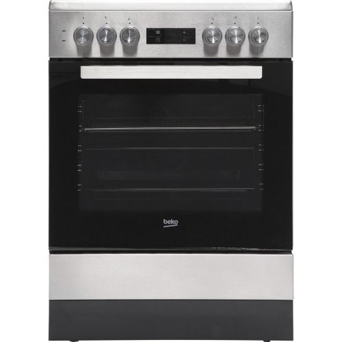 Cuisinière Vitroceramique Beko FSM67320GXS 72L 415V 50Hz Electrique Einbau Noir État correct N/A reconditionné disponible sur Fnac