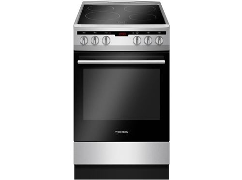 Cuisinière vitrocéramique Thomson TRMC51.4X 2200 W Noir et Argent État correct Thomson reconditionné disponible sur Fnac