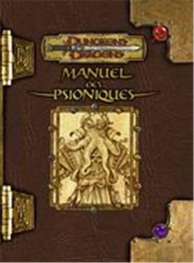 D&D 3.5 - Manuel des Psioniques État correct N/A reconditionné disponible sur Fnac