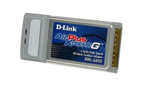 D-Link Cardbus sans fil-G DWL-G650 État correct D-Link reconditionné disponible sur Fnac