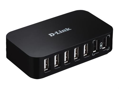 D-Link DUB H7 - Concentrateur (hub) - 7 x USB 2.0 - de bureau État correct D-Link reconditionné disponible sur Fnac