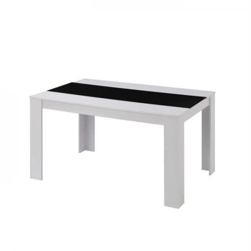 DAMIA Table a manger de 4 a 6 personnes style contemporain blanc et noir mat - L 140 x l 90 cm État correct - 189,82 € DAMIA Table a manger de 4 a 6 personnes style contemporain blanc et noir mat - L 140 x l 90 cm État correct N/A reconditionné disponible sur Fnac