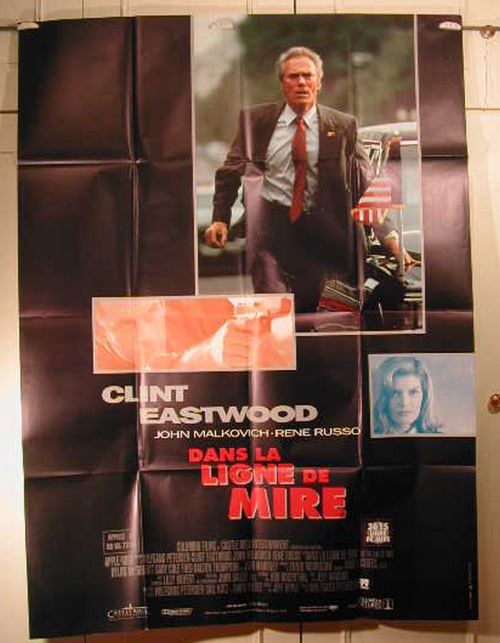 Dans la Ligne de Mire - affiche pliée - 116x158 cm - AFFICHE / POSTER État correct - 22,99 € Dans la Ligne de Mire - affiche pliée - 116x158 cm - AFFICHE / POSTER État correct N/A reconditionné disponible sur Fnac