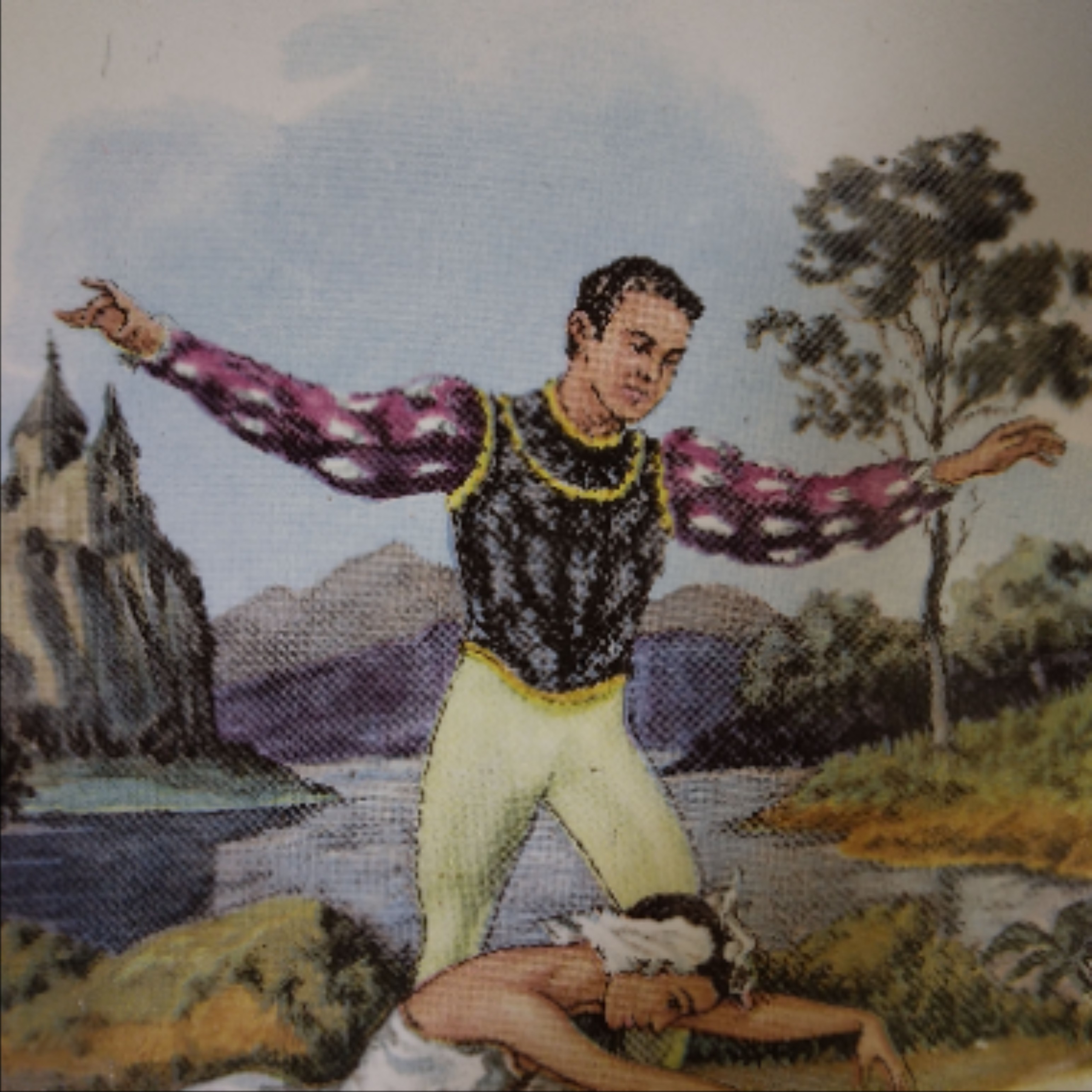 Voir photo 4 de Danseurs du ballet du Lac des cygnes sur céramique Danseurs du ballet du Lac des cygnes sur céramique Très bon état reconditionné photo 4