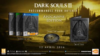 Dark Souls III Apocalypse Edition Xbox One État correct Bandai Namco reconditionné disponible sur Fnac | Dero