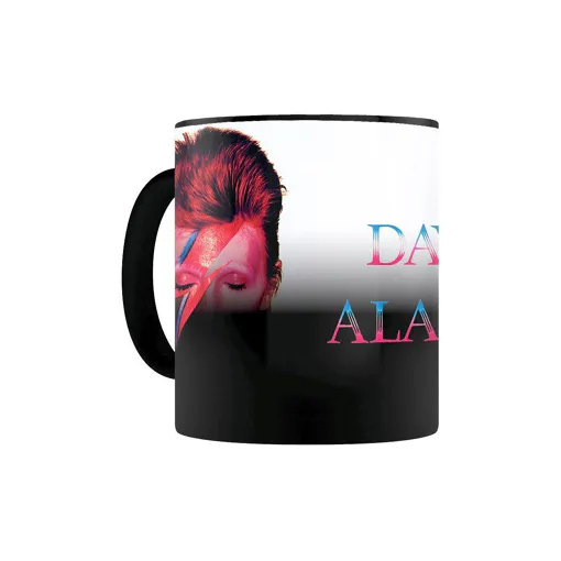 David Bowie Tasse Ziggy Stardust Magique Qui Change De Couleur Noir Bon état reconditionné disponible sur Rakuten