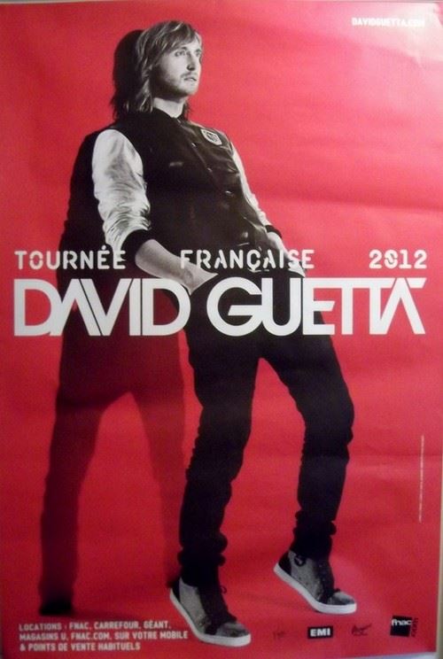 David GUETTA - 40x60 cm - AFFICHE / POSTER État correct N/A reconditionné disponible sur Fnac