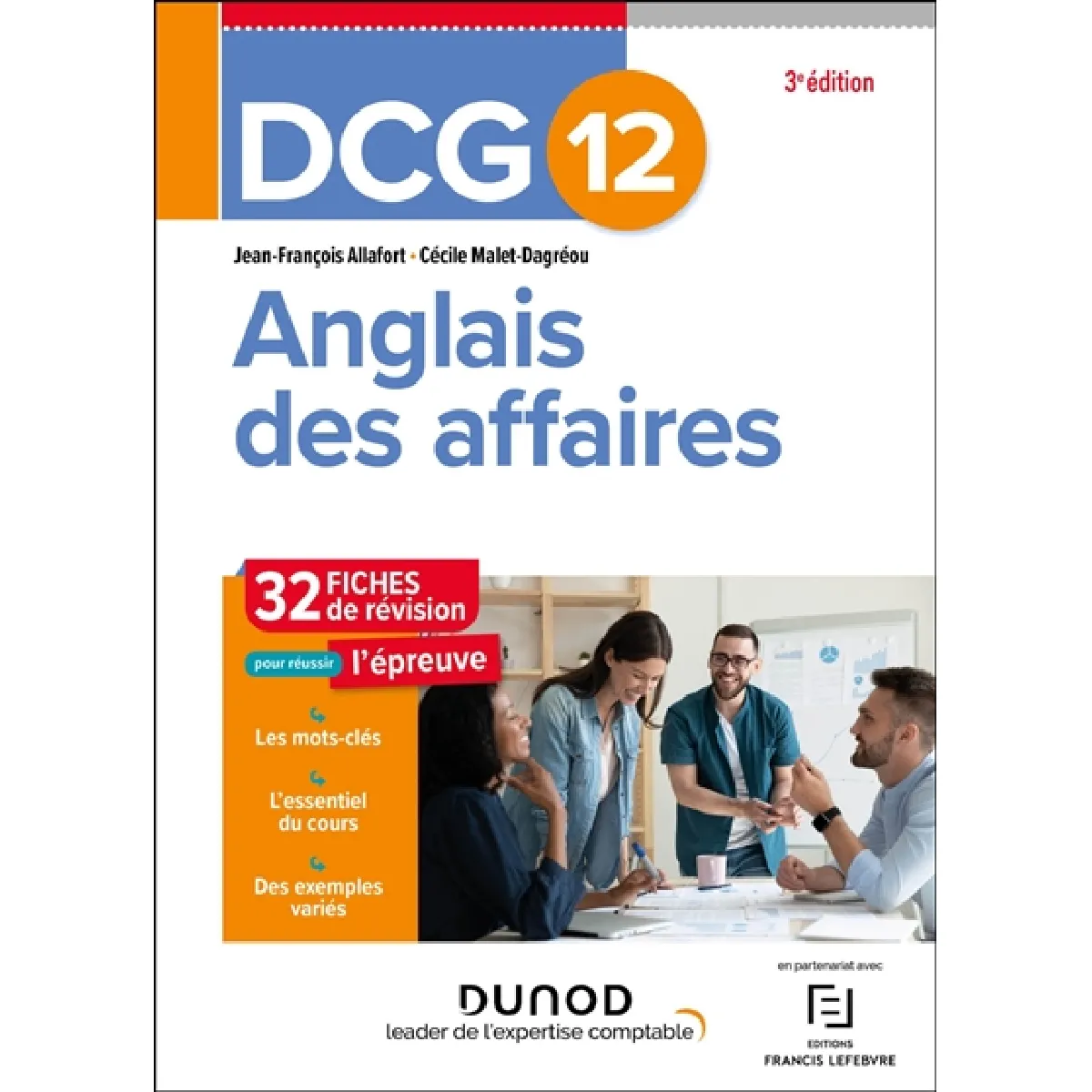 DCG 12, anglais des affaires : 32 fiches de révision pour réussir l'épreuve État correct - 11,11 € DCG 12, anglais des affaires : 32 fiches de révision pour réussir l'épreuve État correct N/A (Il ne s'agit pas d'une marque reconditionné disponible sur Rue du Commerce Seconde Vie