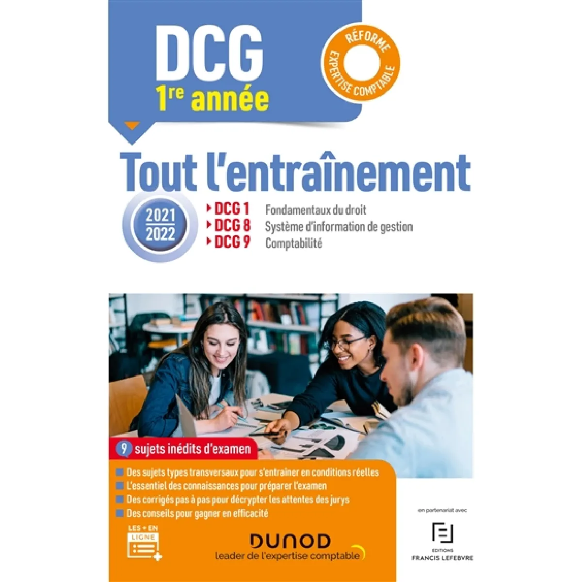 Acheter DCG 1re année : tout l'entraînement : réforme expertise comptable, 2021-2022 État correct - 10,64 € DCG 1re année : tout l'entraînement : réforme expertise comptable, 2021-2022 État correct N/A (Il ne s'agit pas d'une marque reconditionné disponible sur Rue du Commerce Seconde Vie