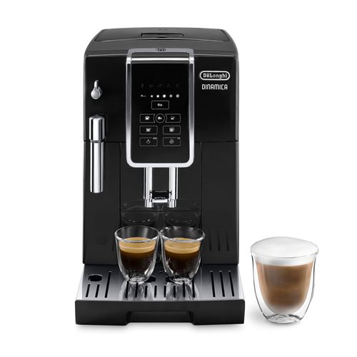 De'Longhi DINAMICA ECAM 350.15.B - Machine à café automatique avec mousseur à lait - 15 bar - noir État correct De'Longhi reconditionné disponible sur Fnac