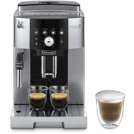 De'Longhi Magnifica S Smart ECAM250.23.SB - Machine à café automatique avec mousseur à lait - 15 bar - argent/noir Bon état reconditionné disponible sur Rakuten