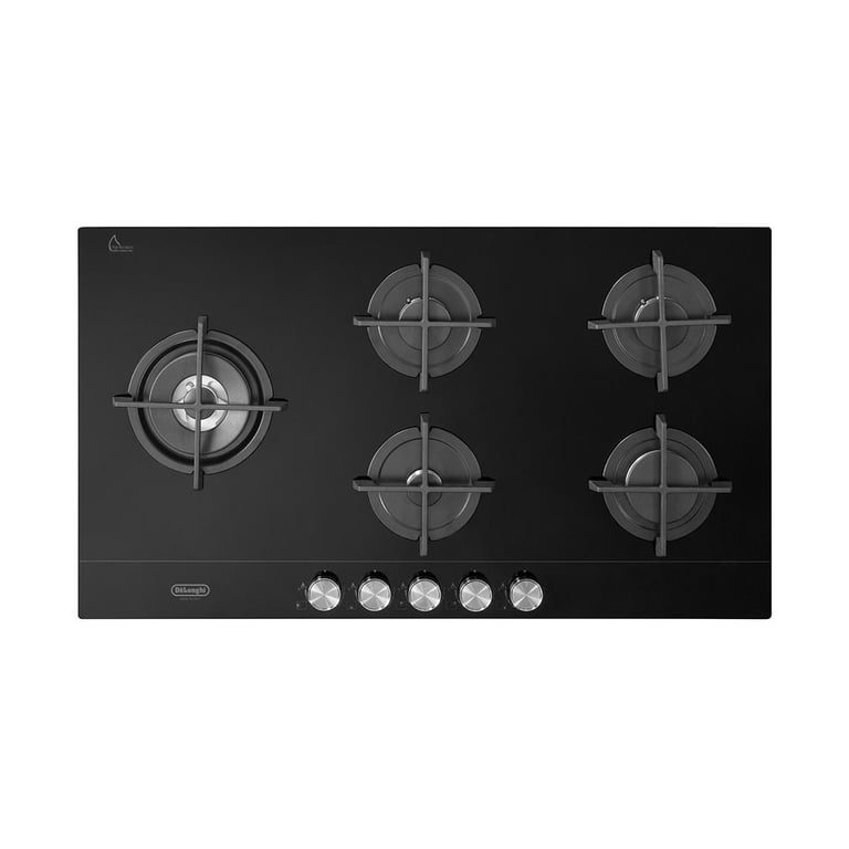 De'Longhi NSL 590D NCM Table de cuisson à gaz encastrable 90 cm 5 brûleurs Noir - Excellent état Parfait état De'Longhi reconditionné disponible sur Pixmania