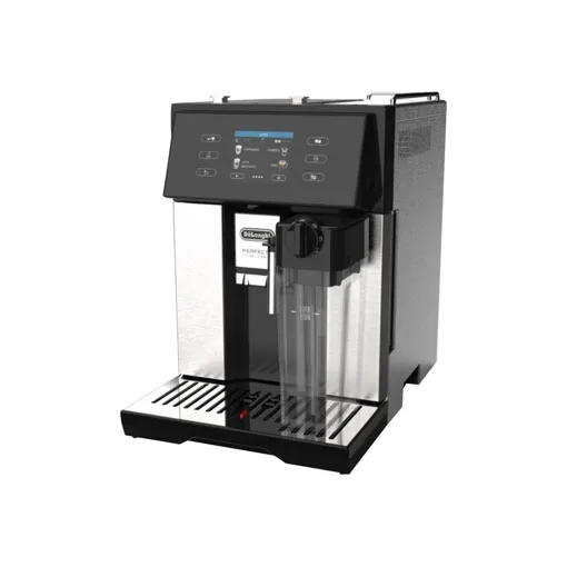 De'Longhi Perfecta Deluxe ESAM 460.80.MB - Machine à café automatique avec mousseur à lait - 15 bar - noir inox Bon état reconditionné disponible sur Rakuten