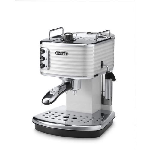 De'Longhi Scultura ECZ 351.W - Machine à café avec mousseur à lait - 15 bar - zinc blanc État correct N/A (je n'ai pas pu trouver de marque conn reconditionné disponible sur Fnac