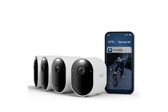 de securité Arlo Pro 6 2K+ Kit de 4 caméras Bon état Arlo reconditionné disponible sur Darty | Dero